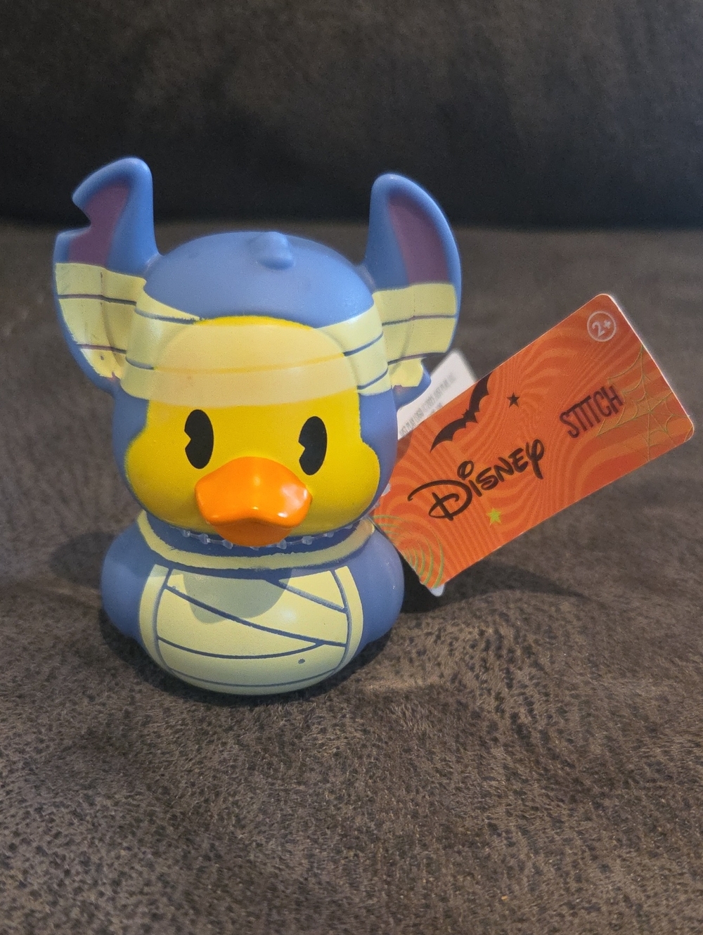 Disney Stitch Duckalooz Halloween Mummy Rubber Duck